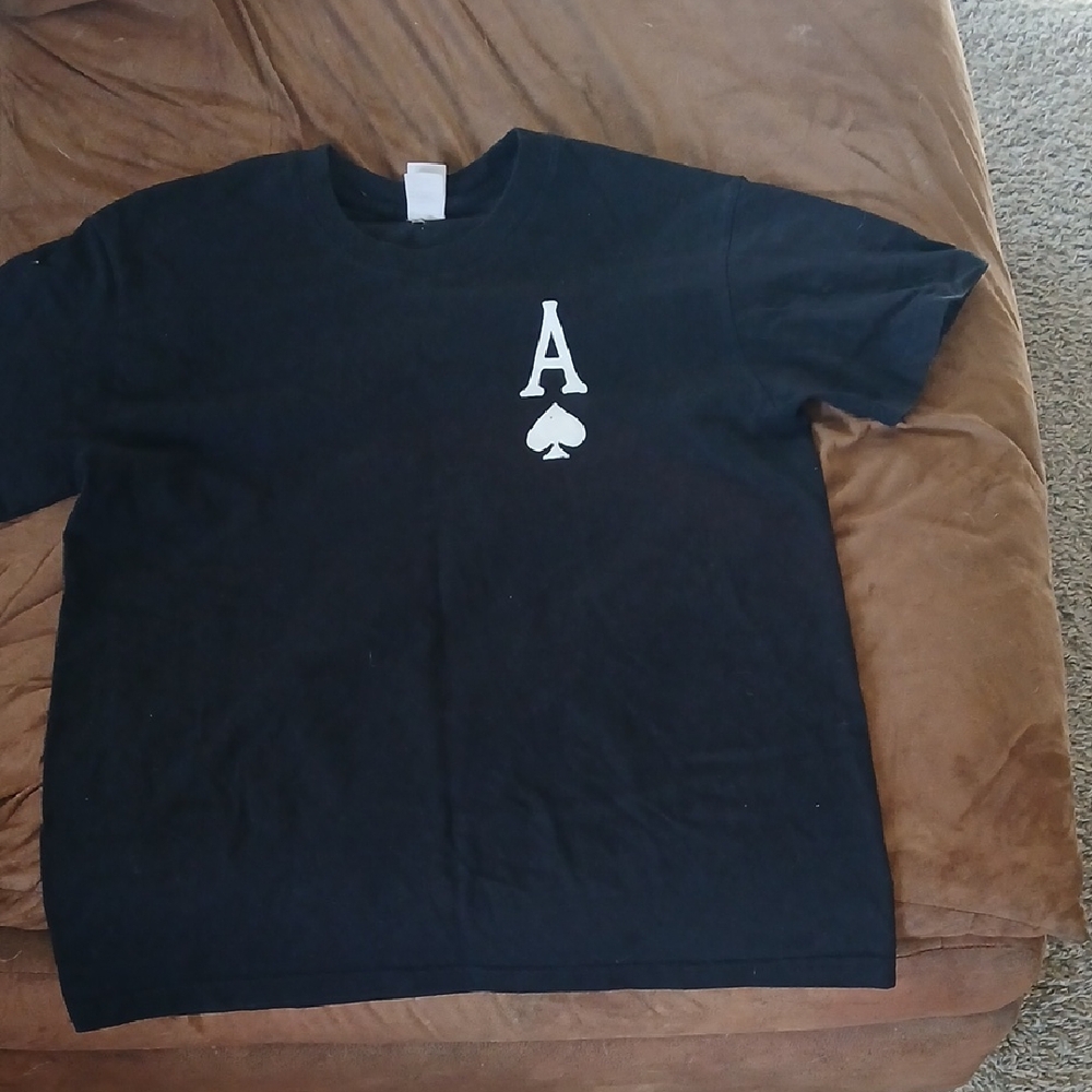 Black Ace of Spades Graphic Tee